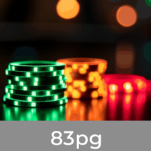 83pg: Emoção e oportunidades de ganhar nos jogos de cassino